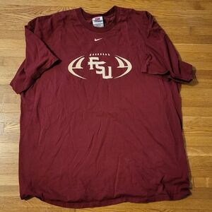 Nike Burgundy FSU Men's Tee